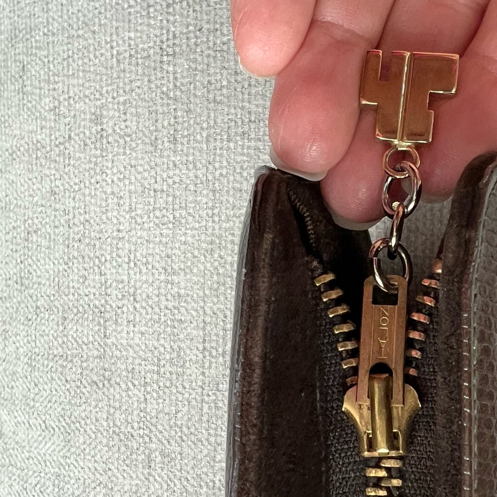 Vintage JH Saks Fifth Avenue Suede and Lizard Hand Bag - Picture 4 of 9